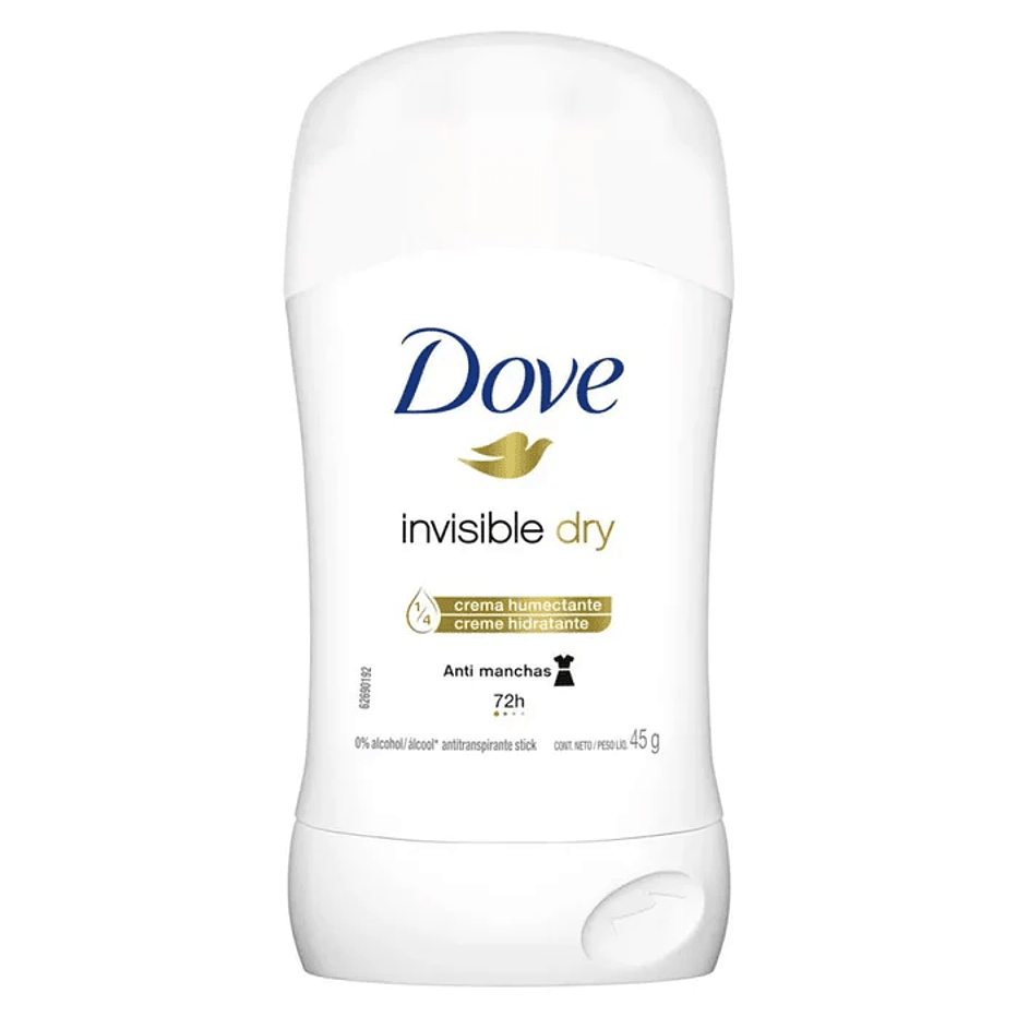Desodorante Dove Invisible Dry 45g - 72h 1