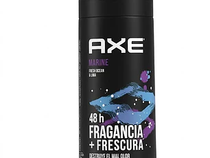 Axe Body Spray 150ml -  48h Fragancia + Frescura Marine