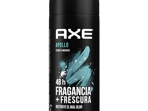 Axe Body Spray 150ml -  48h Fragancia + Frescura Apollo