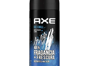 Axe Body Spray 150ml -  48h Fragancia + Frescura Ice Chill