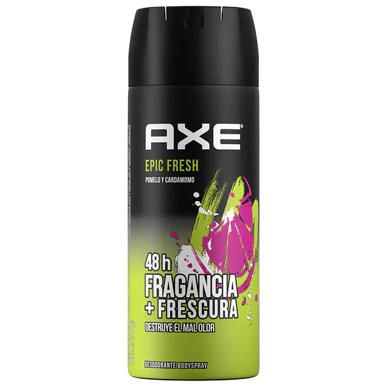 Axe Body Spray 150ml - 48h Fragancia + Frescura Epic Fresh 1