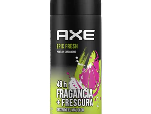 Axe Body Spray 150ml - 48h Fragancia + Frescura Epic Fresh