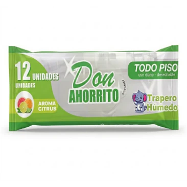 Trapero Húmedo Don Ahorrito 12 Unid - Citrus 1