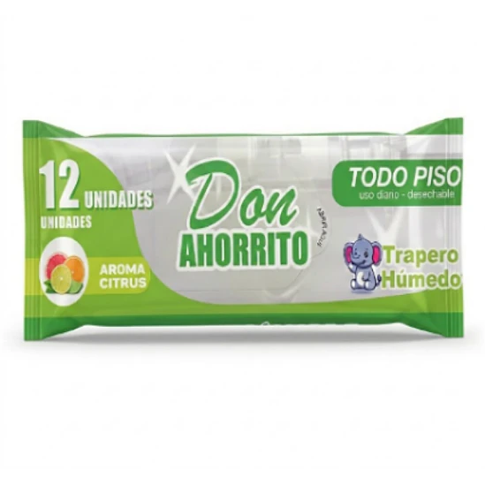 Trapero Húmedo Don Ahorrito 12 Unid - Citrus 1