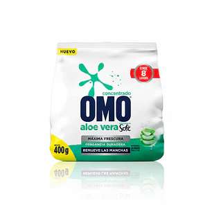 Detergente Omo 400g - Aloe Vera Soft