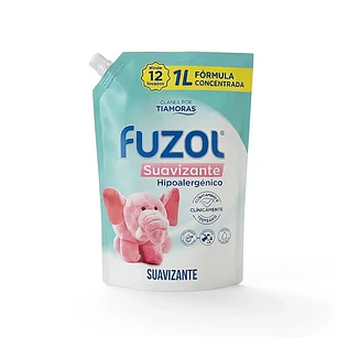 Suavizante Fuzol 1L - Hipoalergénico Cuidado Infantil