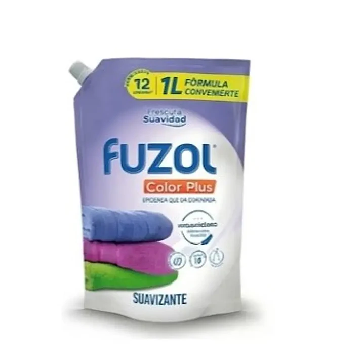 Suavizante Fuzol 1L - Hipoalergénico Color Plus 1