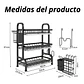 Secaplatos Organizador 3 Niveles – Negro Premium - Miniatura 2