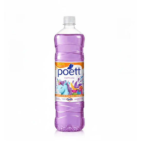 Limpiador Líquido Aromatizante Poett 900 Ml - Epiritu play  1