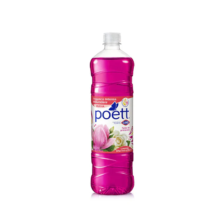 Limpiador Líquido Aromatizante Poett 900 Ml - Flores De Primavera 1