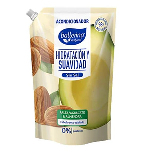 Acondicionador Ballerina 750 ml Sin SaL - Palta/Aguacate Y Almendra