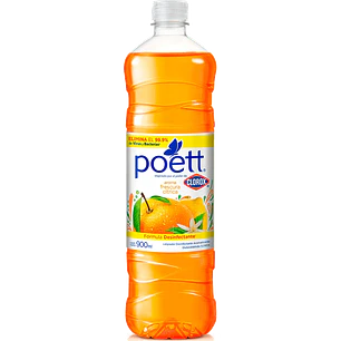 Limpiador Líquido Aromatizante Poett 900 ML-Frescura Tropical 