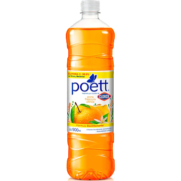 Limpiador Líquido Aromatizante Poett 900 ML-Frescura Tropical  1