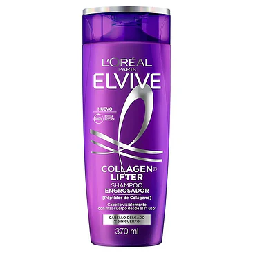 Shampoo Elvive Colágeno 370 ml 1