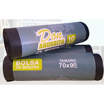 Bolsas de Basura Don Ahorrito 70x90 10Un (1 Paquete) 1