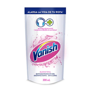 Vanish Quitamanchas White Doypack 300 ml 1