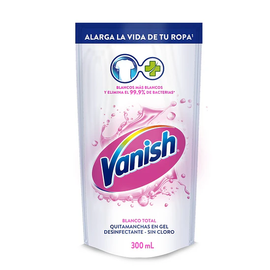 Vanish Quitamanchas White Doypack 300 ml 1