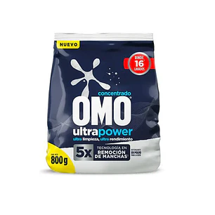 Detergente Omo 800g - Ultra pawer
