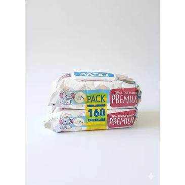 Toallitas Húmedas Babycarewipes Premium  4 Pack (320 Un) 4