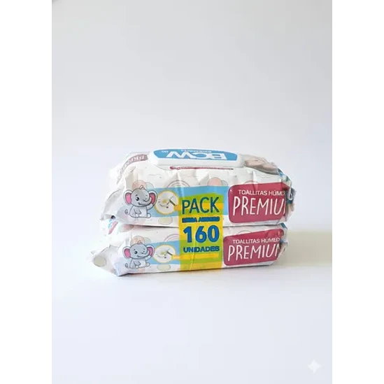 Toallitas Húmedas Babycarewipes Premium  4 Pack (320 Un) 4