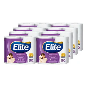 Manga Papel Higiénico Elite Ultra Doble Hoja 32 Rollos X 50m