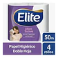 Manga Papel Higiénico Elite Ultra Doble Hoja 32 Rollos X 50m - Miniatura 3