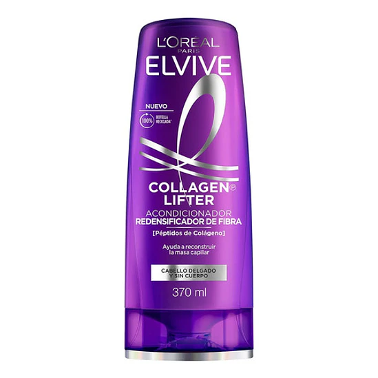 Pack L'oréal Elvive Collagen Lifter Shampoo + Acondicionador 3