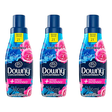 Pack 3 Suavizante Liquido Concentrado Brisa Intenso Downy 1