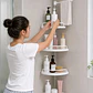 Organizador Esquinero Ducha 4 Repisas Blanco - Miniatura 2