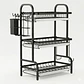 Secador Escurridor De Loza Platos 3 Niveles / Negro - Miniatura 1