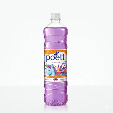 Limpiador Líquido Aromatizante Poett 900 Ml - Epiritu play  1