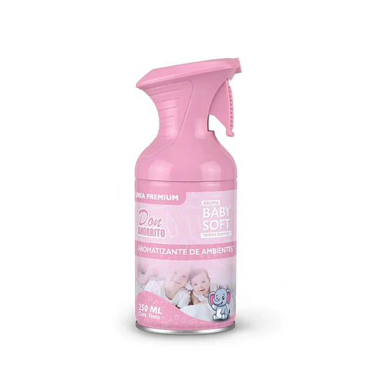 Don Ahorrito - Ambientador 250ml Aroma Baby Soft 1