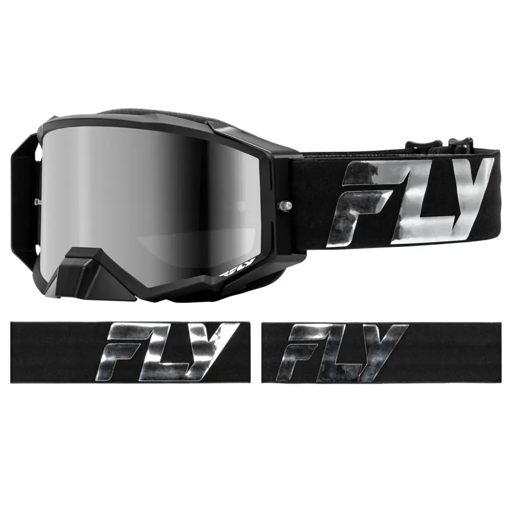 Antiparras Fly Racing Zone Elite Black/Silver