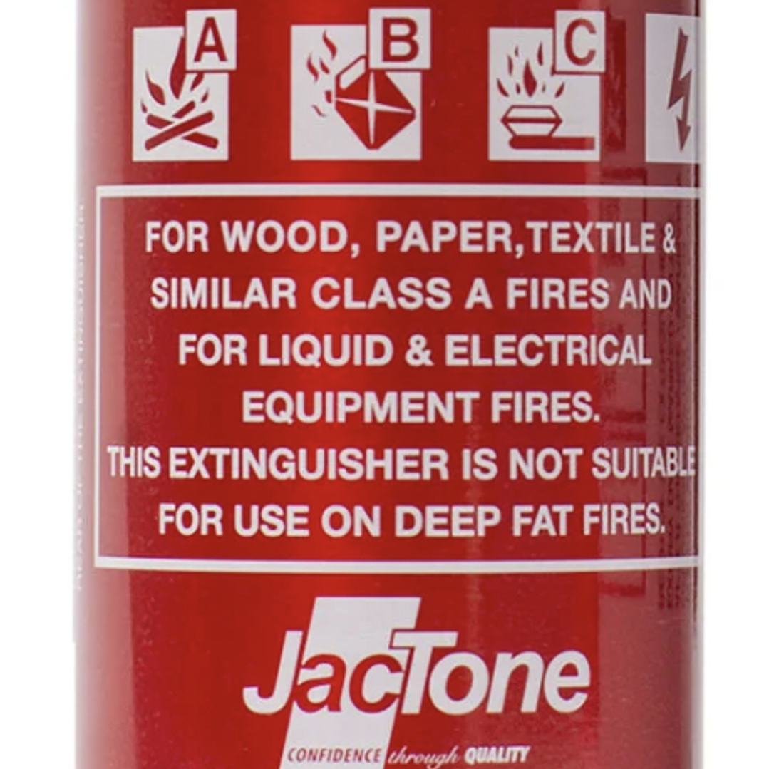 Extintor Aerosol JActone para Fuegos tipo A - B - C 4