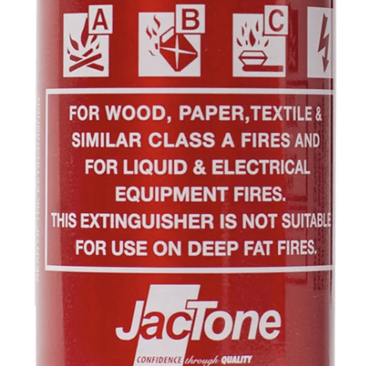 Extintor Aerosol JActone para Fuegos tipo A - B - C 4