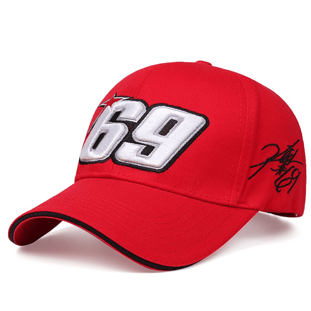 Gorra Nicky Hayden 69 motoGP roja