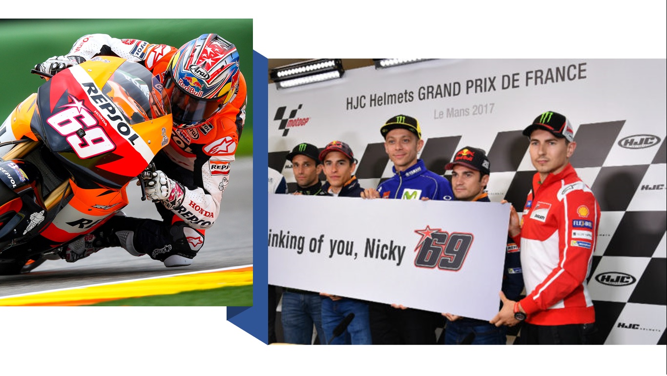 Gorra Nicky Hayden 69 motoGP roja 3