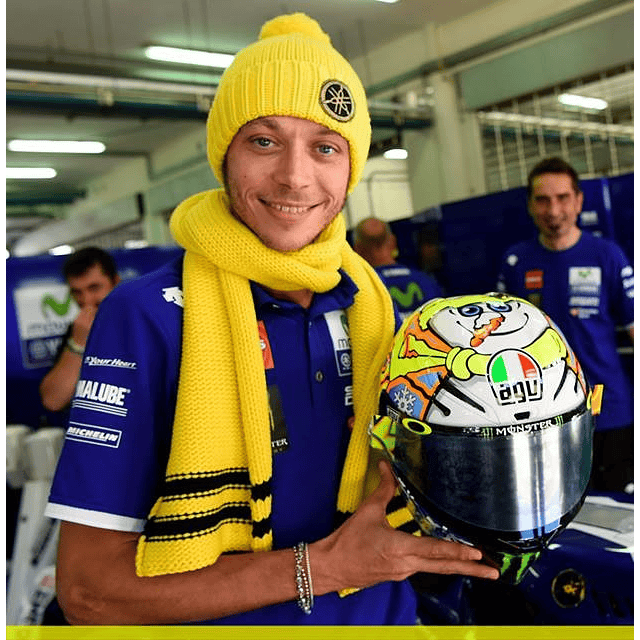 Llavero oficial Valentino Rossi casco monster
