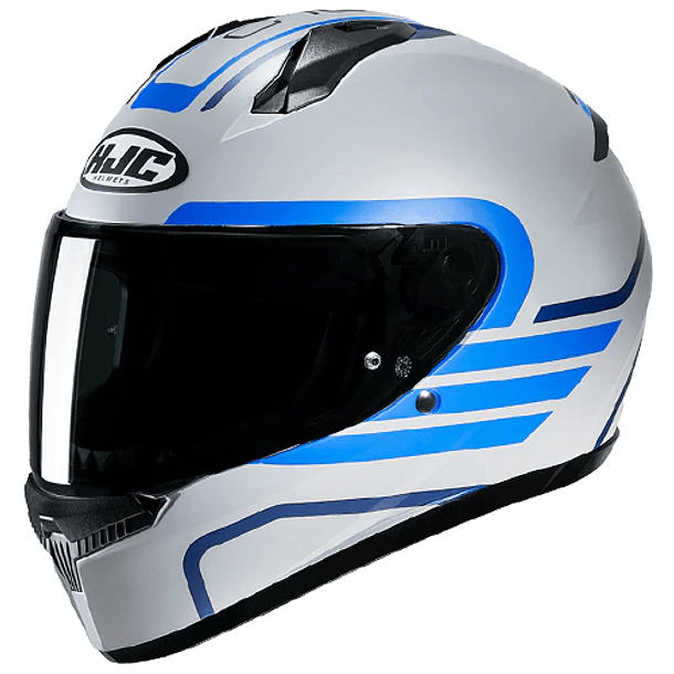 Casco Integral HJC C10 Lito MC2-SF  Gris Azul mate - incluye Pinlock