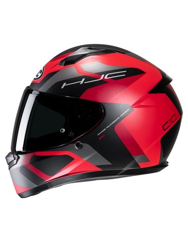 Casco Integral HJC C10 Tins MC1 SF Rojo, Incluye Pinlock 5