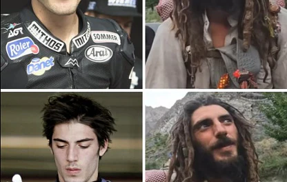 Alex Pons; Compitió en Moto2, fue modelo y ahora recorre el mundo descalzo para 