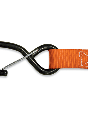 Correa porta moto Acerbis naranjo 25 mm (tie down)