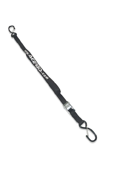 Correa porta moto Acerbis negro 25mm (tie down)