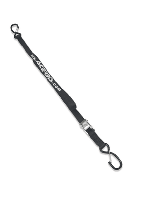 Correa porta moto Acerbis negro 25mm (tie down)