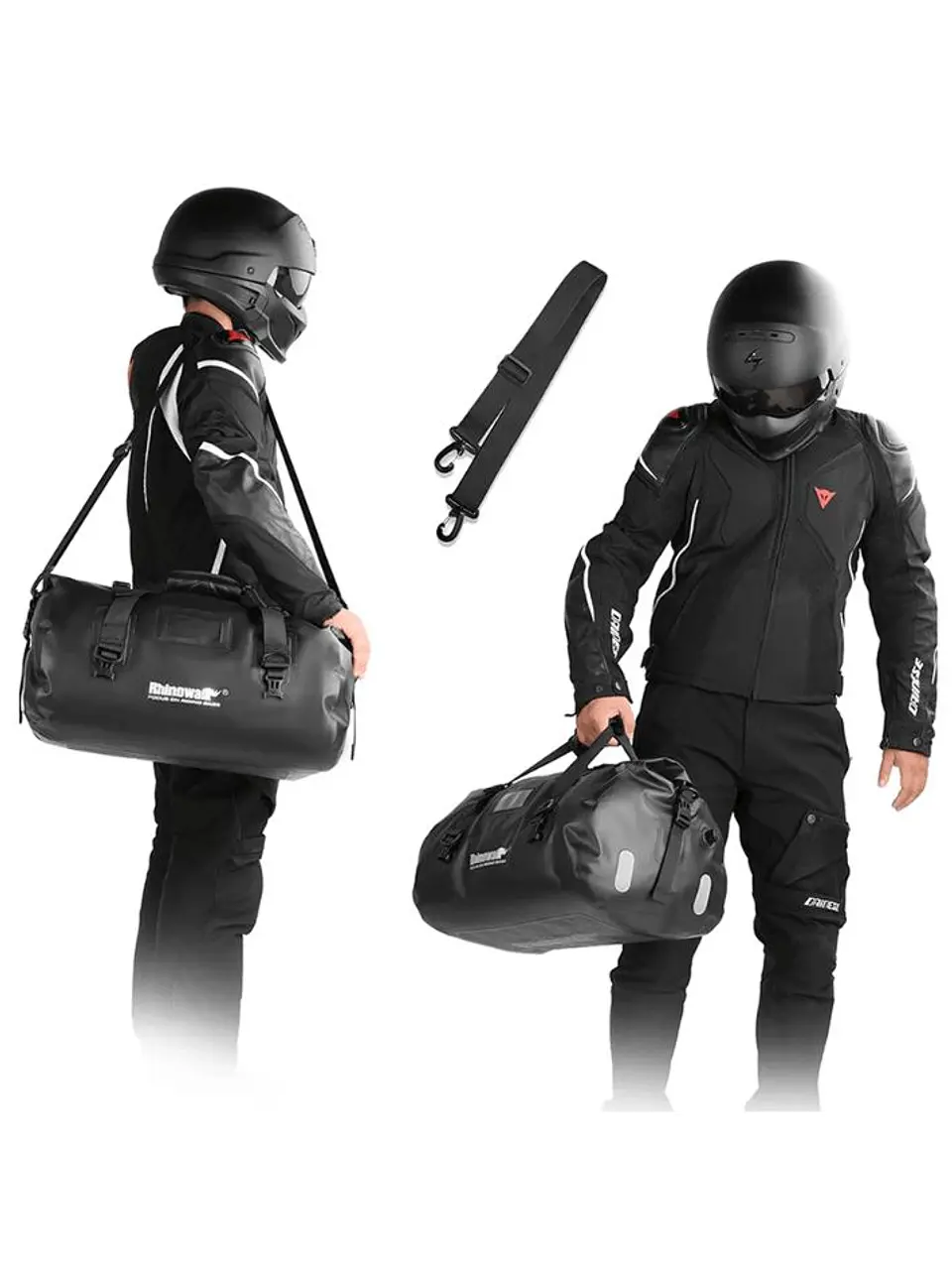 Bolso Waterproof Rhinowalk 45L Impermeable | Moto & Aventura 5