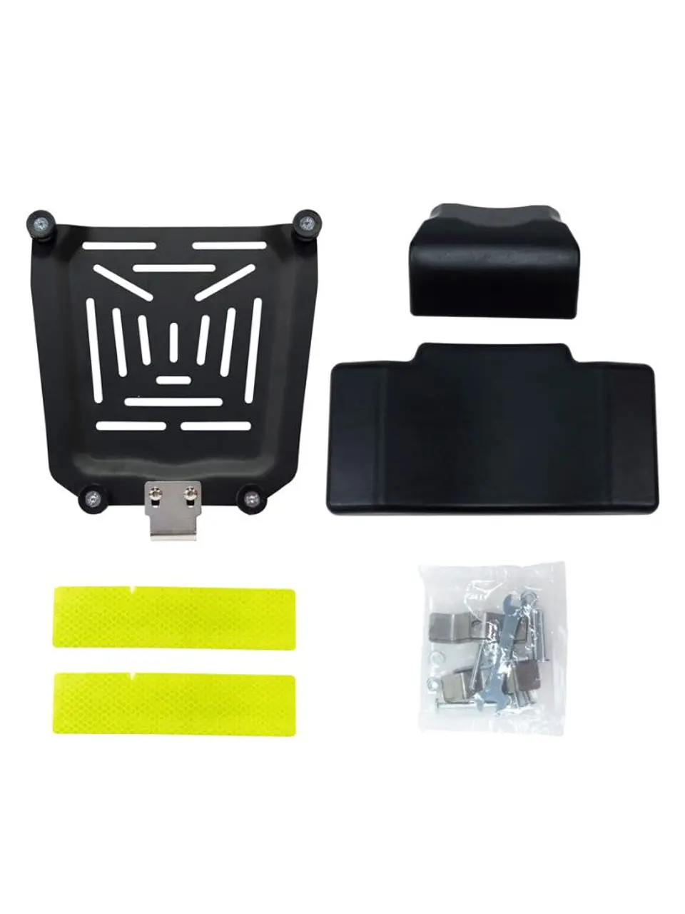 Maleta moto top case 4RS E702 45 litros tipo aluminio black desmontable (con detalles) 8