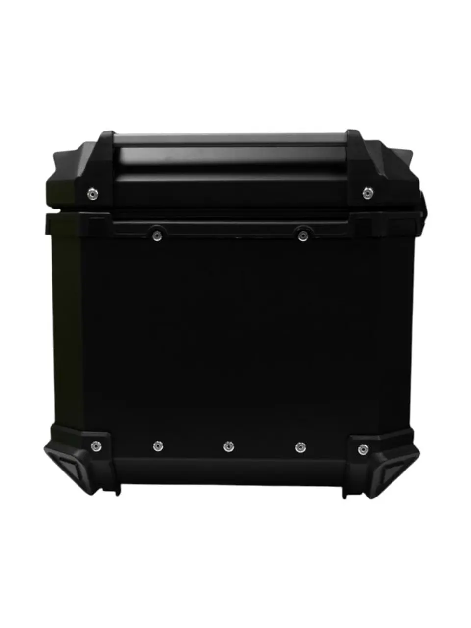 Maleta moto top case 4RS E702 45 litros tipo aluminio black desmontable (con detalles) 6