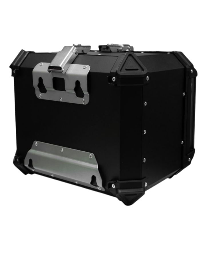 Maleta moto top case 4RS R702 45 litros tipo aluminio black desmontable 7