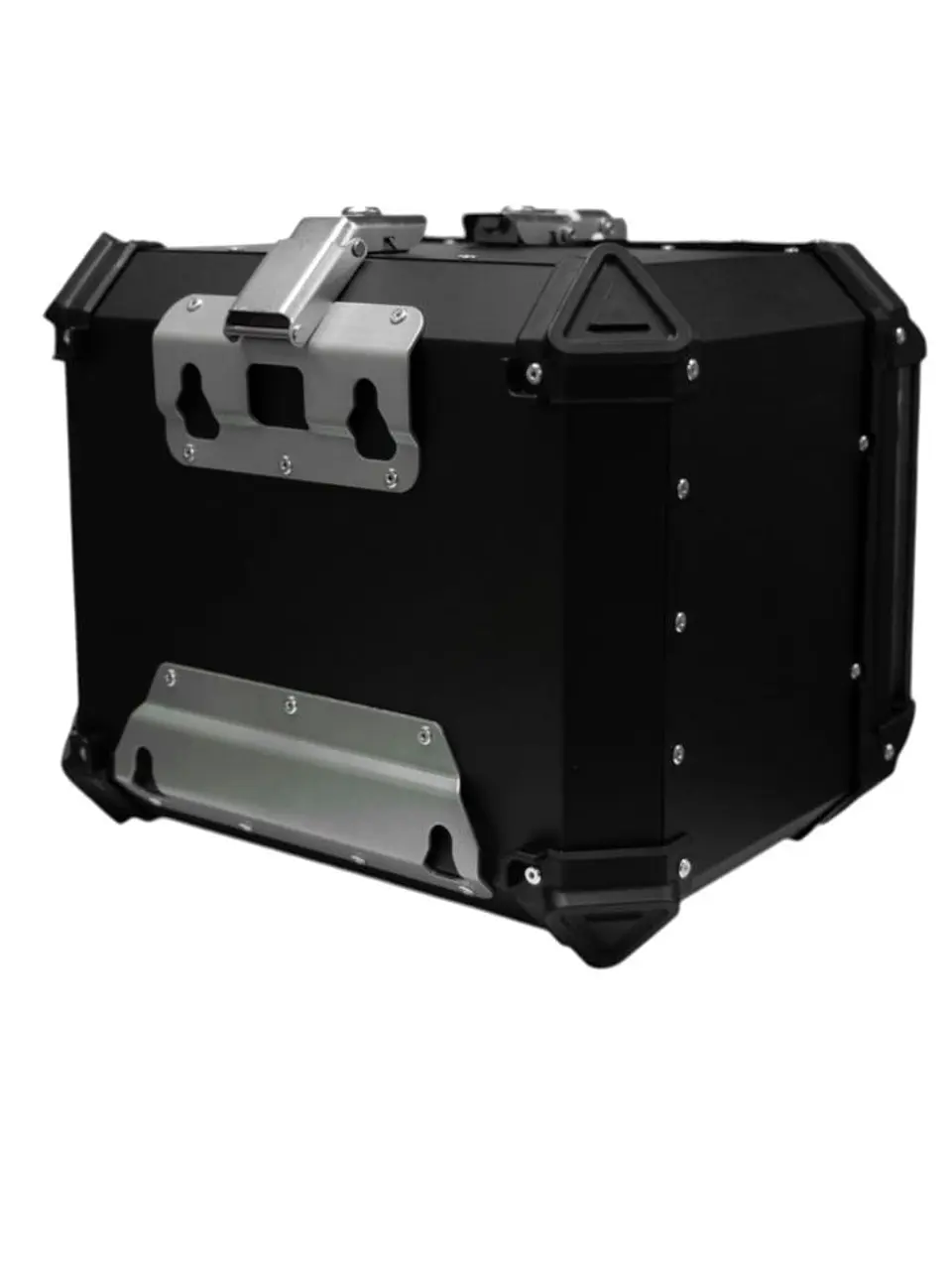 Maleta moto top case 4RS E702 45 litros tipo aluminio black desmontable (con detalles) 7