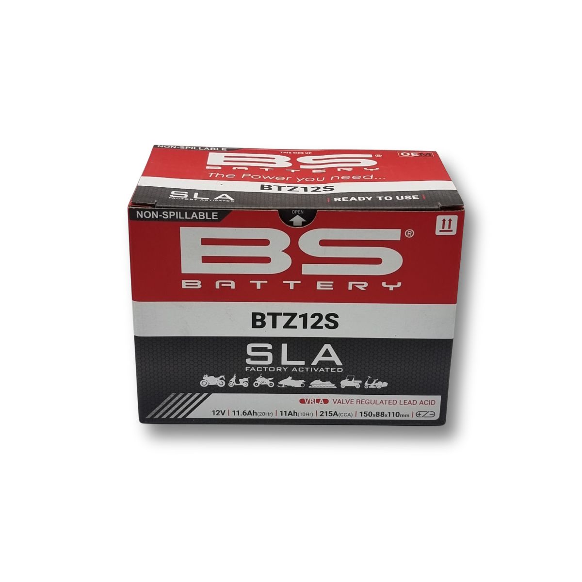 Batería BS Battery BTZ12S SLA (YTZ12S)  1